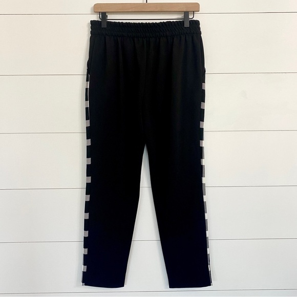 Rachel Roy The Glen Pull On Style Plaid Front Ankle Pants, Womens Size Medium - Picture 3 of 5